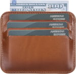 PLM Bouletta Pedro Slim Unisex Deri Kartlık RST2EF Taba