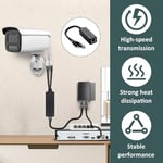 Poe Splitter Adaptörü 48 V - 12 V 2 A Poe Adaptörü Ethernet IEEE 802.3af Ethernet DC 5,5 x 2,1 mm Çıkış, 10/100 Mbps, IP Kamera, Kablosuz Erişim Noktası, VoIP Telefonlar ve PoE Olmayan