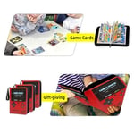 Pokemon Kart için Kart Bağlayıcı 550 Kart Tutuculu 4 Cepli Kollu (Kırmızı)
