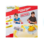 Pokémon Battle Spinner Arena Seti - İki Poké Ball Spinner Fırlatıcısı ve Savaş Arenası ile İki Savaş Döndürücü