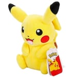 Pokémon PKW3457-20 cm Pelüş - Pikachu, Resmi Pelüş