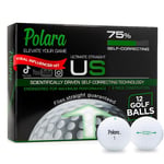 Polara Ultimate Straight Self Correcting 2 Piece Golf Balls (1 Dozen) (Japonya'dan ithal)