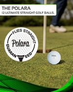 Polara Ultimate Straight Self Correcting 2 Piece Golf Balls (1 Dozen) (Japonya'dan ithal)