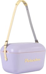 Polarbox Soğutma kutusu – Soğutucu çanta, küçük, 20 l, mor, kamp buzdolabı, soğutma kutuları, derin dondurucu, mini soğutucu çanta, piknik ve plaj, araba