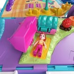 POLLY POCKET™ KARAVAN MACERASI™ Polly Pocket Karavan Macerası oyun seti, mikro bebekler, dönüştürülebilir karavan, evcil hayvanlar ve oyuncak araba JCC22