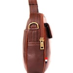 Polo Omuz Çantası Fermuarlı Saplı Siyah 6756