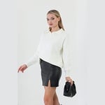 Polo Yaka Kadın Seweater