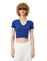 Polo Yaka Tişört Kaşkorse Biyeli Kısa Kollu Slim Fit