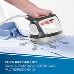 Polti Vaporella Instant VI50.40, buharlı ütü istasyonu, patentli Instant Steam teknolojisi, 8 bara kadar pompa, 4 ütü programı ve ECO fonksiyonu, buhar püskürtme