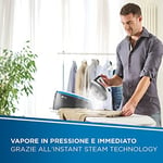Polti Vaporella Instant VI50.40, buharlı ütü istasyonu, patentli Instant Steam teknolojisi, 8 bara kadar pompa, 4 ütü programı ve ECO fonksiyonu, buhar püskürtme