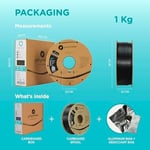 Polymaker ASA Filament 1,75 mm Ordu Kahverengi, 1kg ASA 3D Yazıcı Filamenti, Isıya ve Hava Koşullarına Dayanıklı - ASA 3D Filament Dış Mekan Fonksiyonel Parçaları Basmak için Mükemmel, Boyutsal