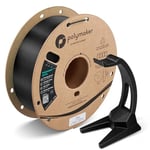 Polymaker PETG Siyah 3D Yazıcı Filament 1.75mm 1KG, Yüksek Akış ve Yüksek Mukavemet, 300mm/s'ye kadar Hızlı Baskı, Mükemmel Katman Yapışması, Çözgü İçermez, Prototipler ve Fonksiyonel Parçalar için