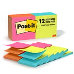 Pop-up Refill, 4 dönüşümlü olarak Cape renkler, 3 x 3, 100/Pad, 12 PADS/PACK, 12 Pad olarak satılır
