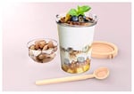 poppard young & smart Capsule 450 ML + 100 ML Kaşıklı Yoğurt Kabı (Lacivert)