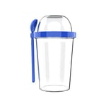 poppard young & smart Capsule 450 ML + 100 ML Kaşıklı Yoğurt Kabı (Lacivert)