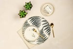 Porland Botanical 19 Parça 6 Kişilik Pasta&Çay Takımı