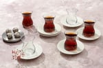 Porland Peride Alumilite 6 Kişilik Çay Takımı