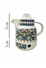 Porselen Tek Demlik Isıtıcılı Topkapı Model 700ml
