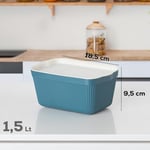 Porsima 1037 Erzak Çok Amaçlı Bakliyat Saklama Kabı Dolap İçi Organizer 6'LI 1,5 L Still Box