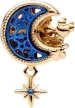 POSEİDONS JEWELLERY (116) ve Minnie Mouse Yeni Ay Charm Gold mavi Tek Ebat