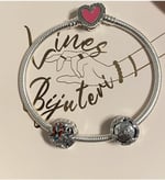 POSEİDONS JEWELLERY (544) Noel Gecesi Kâbusu Charm 925 Ayar Gümüş Gümüş Tek Ebat