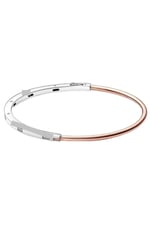 POSEİDONS JEWELLERY (844) Tarz Signature İki Renkli I-D Pavé Bilezik-1