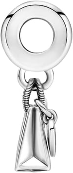 POSEİDONS JEWELLERY Alışveriş Çantası Sallantılı Charm Gümüş Tek Ebat