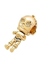 POSEİDONS JEWELLERY C-3po™ Charm Gold Tek Ebat