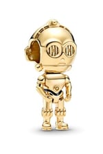 POSEİDONS JEWELLERY C-3po™ Charm Gold Tek Ebat