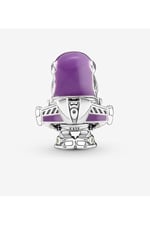 POSEİDONS JEWELLERY Disney Pixar Buzz Lightyear Charm Mor Gümüş Tek Ebat