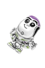 POSEİDONS JEWELLERY Disney Pixar Buzz Lightyear Charm Mor Gümüş Tek Ebat