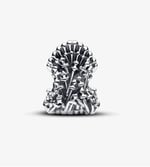 POSEİDONS JEWELLERY Game of Thrones Demir Taht Charm Gümüş Tek Ebat