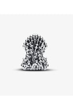 POSEİDONS JEWELLERY Game of Thrones Demir Taht Charm Gümüş Tek Ebat
