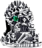 POSEİDONS JEWELLERY Game of Thrones Demir Taht Charm Gümüş Tek Ebat