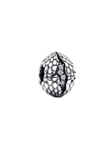 POSEİDONS JEWELLERY Game Of Thrones Işıltılı Ejderha Yumurtası 925 Ayar Gümüş Charm Gümüş Tek Ebat