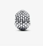 POSEİDONS JEWELLERY Game Of Thrones Işıltılı Ejderha Yumurtası 925 Ayar Gümüş Charm Gümüş Tek Ebat