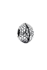 POSEİDONS JEWELLERY Game Of Thrones Işıltılı Ejderha Yumurtası 925 Ayar Gümüş Charm Gümüş Tek Ebat