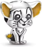 POSEİDONS JEWELLERY Gümüş Lion King Simba Charm Gümüş Tek Ebat