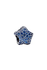 POSEİDONS JEWELLERY İddialı Pavé Yıldız Charm Lacivert Tek Ebat