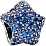 POSEİDONS JEWELLERY İddialı Pavé Yıldız Charm Lacivert Tek Ebat