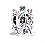 POSEİDONS JEWELLERY Lunapark Dönmedolap Charm Gümüş Tek Ebat