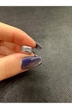POSEİDONS JEWELLERY Minnie Mouse Pembe Zirkon Taşlı Charm Pembe Tek Ebat