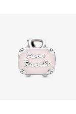 POSEİDONS JEWELLERY Pembe Valiz Charm Pembe Tek Ebat