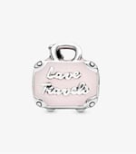 POSEİDONS JEWELLERY Pembe Valiz Charm Pembe Tek Ebat