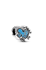 POSEİDONS JEWELLERY Radiant Angel Charm Mavi Tek Ebat