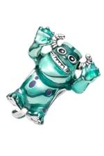 POSEİDONS JEWELLERY Sulley Charm 925 Ayar Gümüş Yeşil Tek Ebat