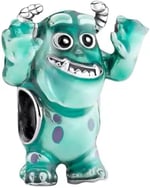 POSEİDONS JEWELLERY Sulley Charm 925 Ayar Gümüş Yeşil Tek Ebat