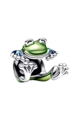 POSEİDONS JEWELLERY Tırmanan Kurbağa Kermit Charm Yeşil Tek Ebat