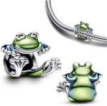 POSEİDONS JEWELLERY Tırmanan Kurbağa Kermit Charm Yeşil Tek Ebat
