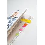 Post-it 670/5 Sayfa İşaretleri Şeffaf İndeks ile İşaretle, dosyala, yönlendir. - Seçenekler: 5 x 100 sayfa, 25x76 mm, 27 x 23 cm